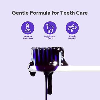 Amazon.com : SmileShark Purple Toothpaste for Teeth
